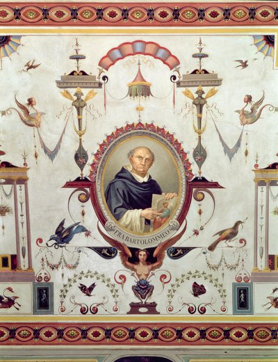 Ritratto di Fra Bartolomeo da Pietro Pezzati