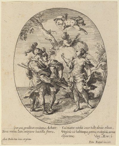 Venere appare ad Achille da Pietro Rotari after Antonio Balestra