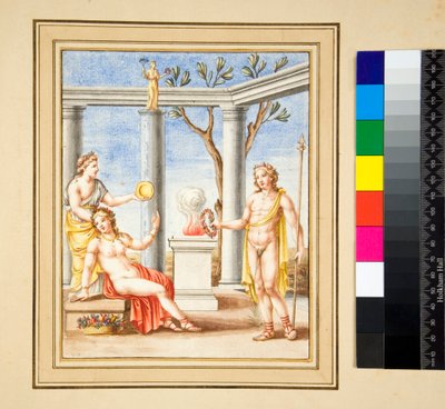 Una scena di sacrificio da Pietro Santi Bartoli