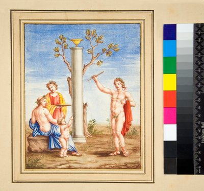 Una scena di sacrificio da Pietro Santi Bartoli