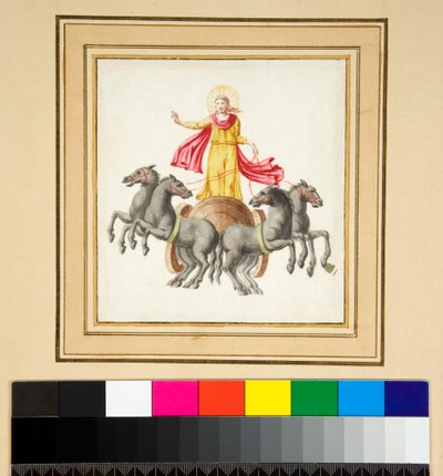 Copia di un mosaico in Vigna Moroni da Pietro Santi Bartoli