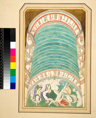 Copia di un mosaico di Ila e le ninfe da Pietro Santi Bartoli