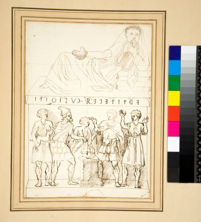 Urna cineraria etrusca da Pietro Santi Bartoli