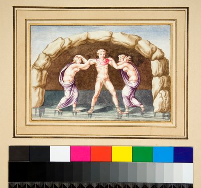 Ila e le ninfe da Pietro Santi Bartoli