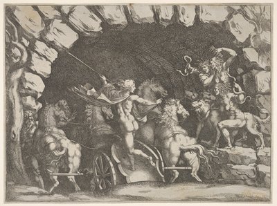 Plutone, visto da dietro, entra nell