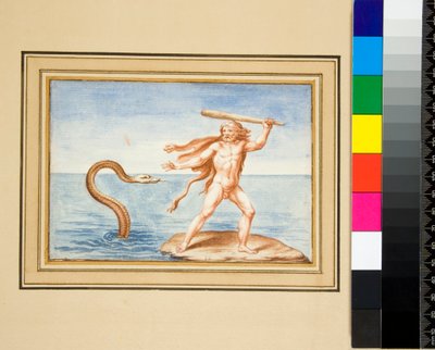 Scena dal Virgilio Vaticano da Pietro Santi Bartoli