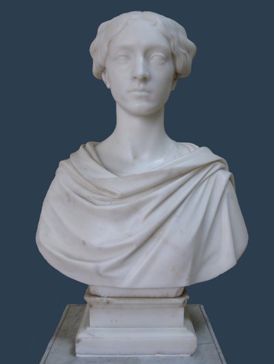 Busto ritratto della contessa Tatyana Stroganova da Pietro Tenerani