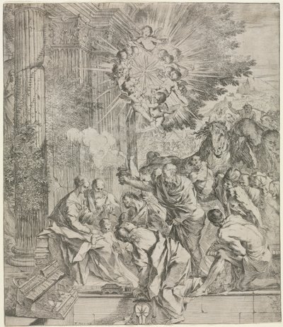 Adorazione dei Magi da Pietro Testa