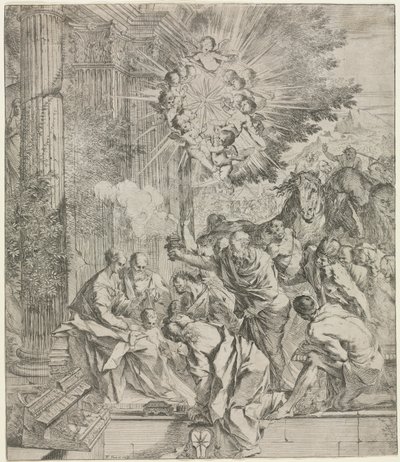 Adorazione dei Magi da Pietro Testa