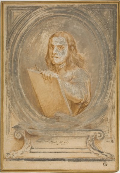 Ritratto di Pietro Testa da Pietro Testa