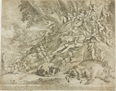 Venere e Adone da Pietro Testa