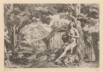 Il figlio prodigo come guardiano di porci da Pietro Testa
