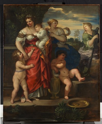 Fede, Speranza e Carità, c.1640 da Pietro da Cortona