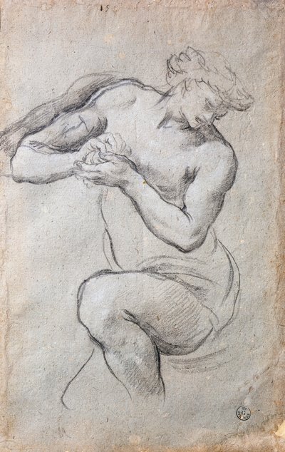 Figura maschile, Studio per Bacco nell