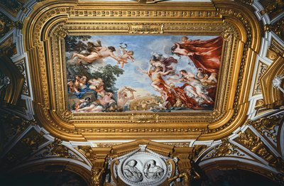Venere, Ciclo di affreschi dei Pianeti, di Pietro da Cortona, Palazzo Pitti, Sala dei Pianeti, Firenze da Pietro da (1596 1669) Cortona