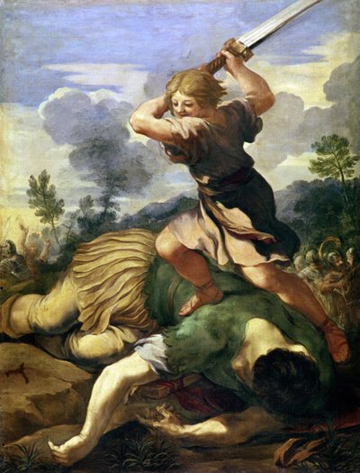 Davide uccide Golia da Pietro da (1596 1669) Cortona