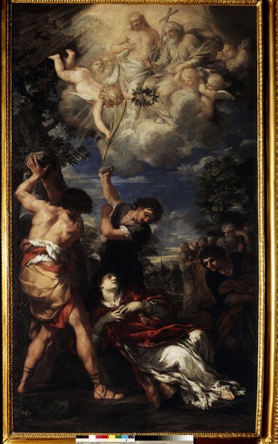 Il martirio di Santo Stefano da Pietro da (1596 1669) Cortona