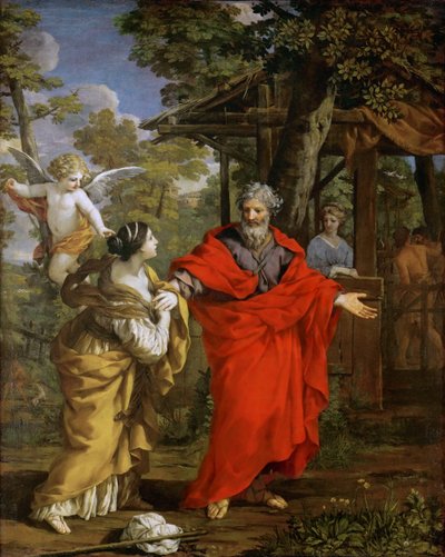 Il ritorno di Agar da Pietro da Cortona