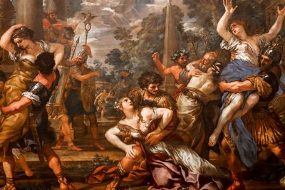 Il ratto delle Sabine 1629 da Pietro da (1596 1669) Cortona