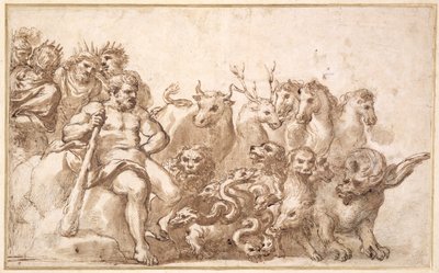 Allegoria delle fatiche di Ercole da Pietro da Cortona