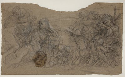 Bozzetti per gruppi di figure da Pietro da Cortona