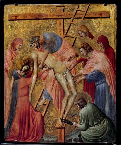 Pietà. La deposizione o discesa dalla croce da Pietro da Rimini