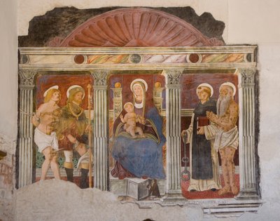 Affresco da Pietro da Vicenza