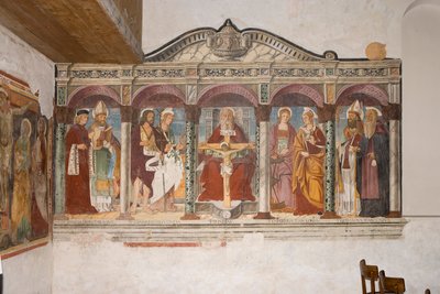Chiesa di San Pietro e Paolo, Valvasone, Friuli, Italia da Pietro da Vicenza