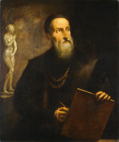 Autoritratto immaginario di Tiziano da Pietro della Vecchia