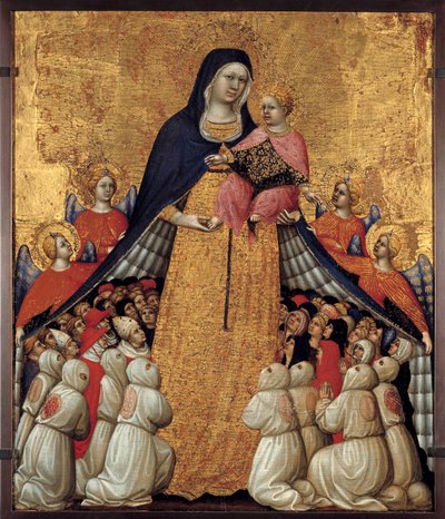 La Vergine della Misericordia da Pietro di Domenico da Montepulciano