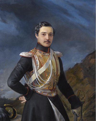 Ritratto di Ivan Alexandrovich Balashov 1816-1841 da Pimen Nikitich Orlov