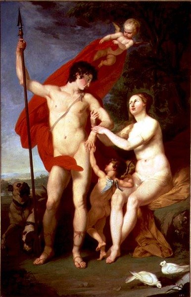 Venere e Adone da Piotr Ivanovich Sokolov