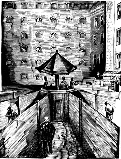 Illustrazione dal libro La vita di Lenin, 1936 da Piotr Nicholaevich Staronosov