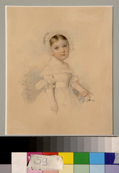 Ritratto della contessa Alexandra Golitsyna (1823-1910) da Piotr Sokolov