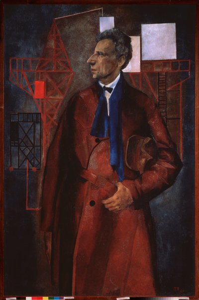 Ritratto del regista teatrale Vsevolod Meyerhold da Piotr Vladimirovich Williams