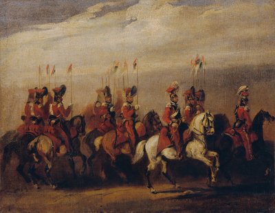 Ussari rossi da Piotr von Michalowski