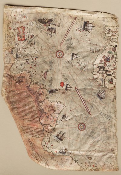 La mappa del mondo di Piri Reis, 1513 da Piri Reis