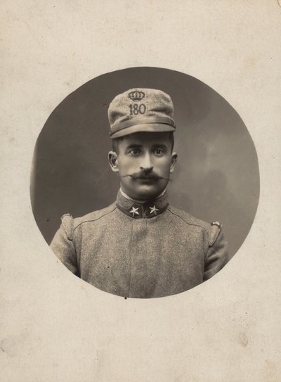 Album "The GM R. Army (Prima Guerra Mondiale)": soldato del 180º Reggimento della Milizia Territoriale da Pisani Pisani