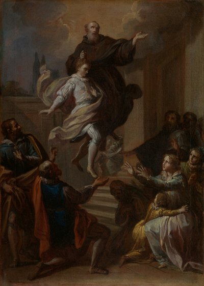 Un miracolo di San Giuseppe da Copertino da Placido Costanzi