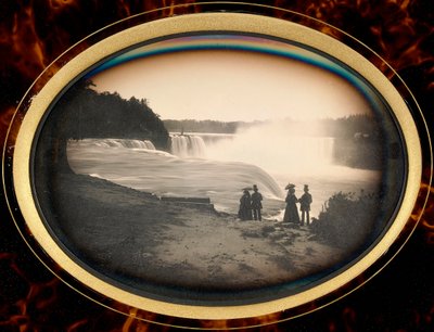 Dagherrotipo delle cascate del Niagara di Babbitt, c.1855 (dagherrotipo) da Platt D. Babbitt