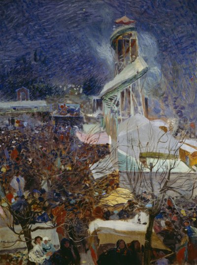 Fiera a Pietrasanta da Plinio Nomellini