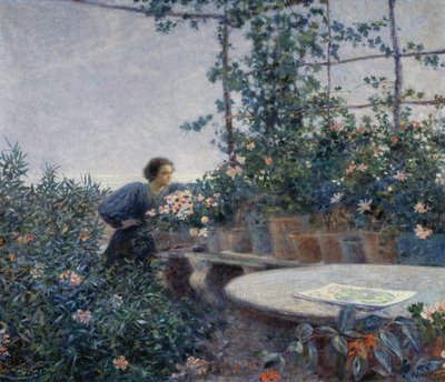 Di sera da Plinio Nomellini