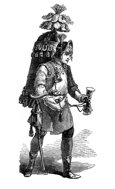 Il mercante di tè alle erbe, 1885 da Poisson