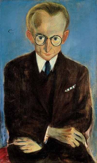 Ritratto di Paul Fechter, 1925 da Pol Cassel