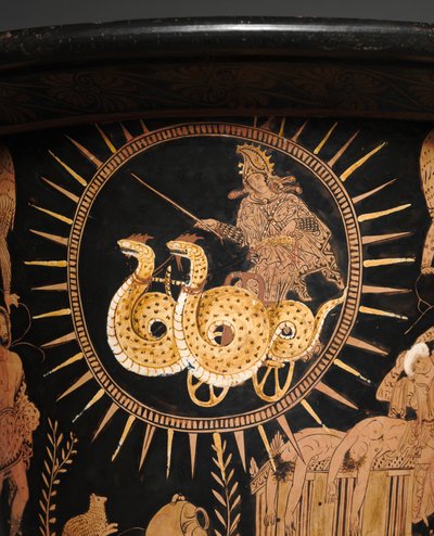 Cratere a calice lucano, c.400 a.C. da Policoro Painter