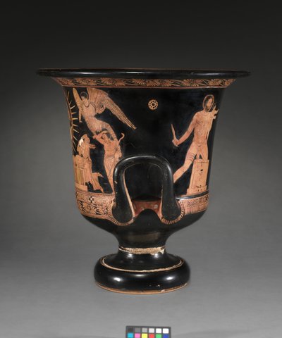 Cratere a calice lucano, c.400 a.C. da Policoro Painter