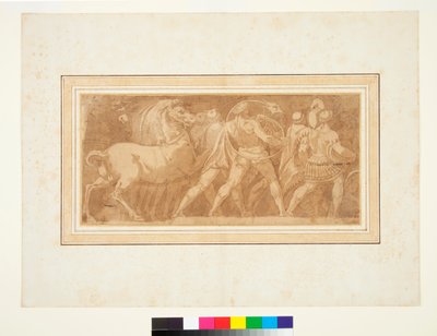 Fregio con Parte di un Trionfo Romano da Polidoro da (after) Caravaggio