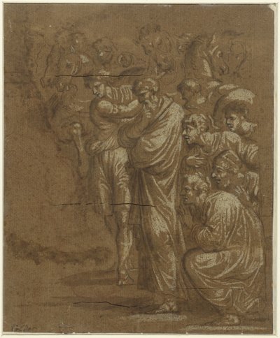 Adorazione dei Magi da Polidoro da Caravaggio (possibly)
