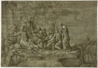 Adorazione dei pastori da Polidoro da Caravaggio