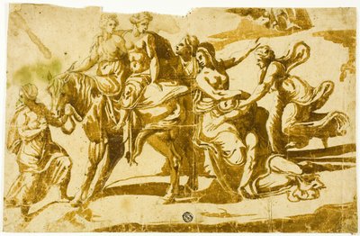 Il volo di Celia da Polidoro da Caravaggio